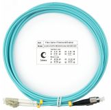 Шнур оптический duplex 3м LC-FC 50/125 мм OM3 LSZH 7572c Cabeus
