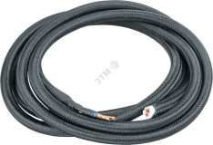 Провод NC-B01-150-2x0.75 1.5 м черный Navigator 21163 Navigator Group