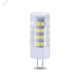 Лампа светодиодная LED 4 Вт 400 лм 3000К DC12В G4 капсула теплая Низковольтная Elementary Gauss 10714 GAUSS