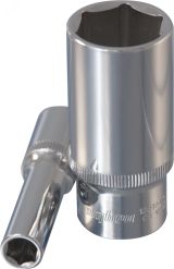 Головка торцевая глубокая 3/8''DR, 10 мм 055236 Ombra