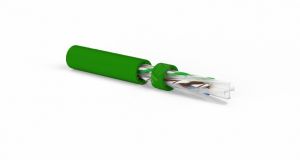 Кабель UUTP4-C6A-S23-IN-LSZH-GN-500 (500 м) витая пара неэкран.кат.6a (10GBE) 444594 Hyperline