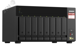 Сетевое харнилище 8 отсеков 3,5''/2,5'', AMD Ryzen V1500B 2,2 ГГц, DDR4 8 Гб 1000614826 QNAP