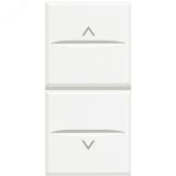 Axolute Кнопка двойная с блокировкой 1Р (NO) + 1Р (NO) 10А 250В~ белый HD4037 Legrand