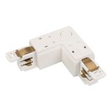 Коннектор угловой LGD-4TR-CON-L-EXT-WH (D) (ARL, IP20 Пластик, 3 года) 029299 Arlight