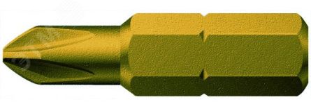 Бита 851/1 A PH сверхтвердая заостренные грани наконечника хвостовик 1/4 C 6.3 PH 3 x 25 мм WE-134921 Wera