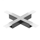 Крестовина PLS-LOCK-H25-Х90 BLACK (с экраном MAT-L) (ARL, Металл) 031269 Arlight