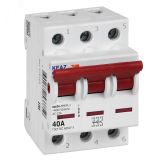 Выключатель нагрузки 3П 40А 400В OptiDin BM63PL-340-УХЛ3 (ВМ63PL) 328169 КЭАЗ