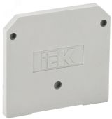 Заглушка для ЗНИ 35мм.кв 125A серая YZN10D-ZGL-035-K03 IEK