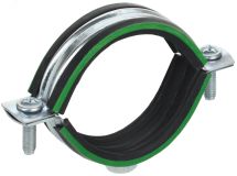 ELASTA Скоба металлическая двухкомпонентная с резиновым уплотнителем d=39-46мм IEK ET-MP40D-SK-039-02-070 IEK