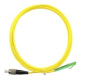 Шнур оптический simplex 3м LC/APC-FC/UPC 9/125 sm LSZH 8014c Cabeus
