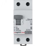ВДТ RX3 - 2П - 25 А - тип AC - 30 мА - 2 модуля 402024 Legrand/Daccord