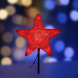 Фигура акриловая светодиодная Звезда 50 см, 160 светодиодов, красная 513-452 Neon-Night