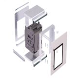 Комплект установки 3п HGN63 вык. В=600 Ш=1000 R5PKEB5V11527 DKC