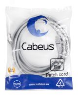 Патч-корд F/UTP, категория 5е, 2xRJ45/8p8c, экранированный, серый, PVC, 5м 7265c Cabeus