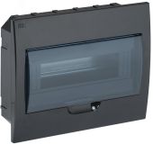 Корпус модульный пл. встр. ЩРВ-П-12 черный IP41 MKP12-V-12-41-K02 IEK