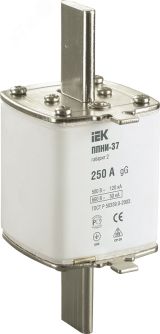 Плавкая вставка предохранителя ППНИ-37, габарит 2, 250А DPP40-250 IEK