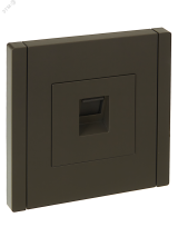 FORTE&PIANO Розетка компьютерная RJ45 кат.5E FP332 серый IEK FP-K10-1-K03 IEK
