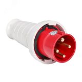 Вилка кабельная 63А 3Р+Е IP67 переносная 380В 034 ps-034-63-380 EKF