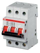Рубильник трехполюсный SD203 32A рычаг красный 2CDD283101R0032 ABB
