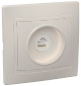 КВАРТА Розетка компьютерная бежевая EKK10-K33-DM IEK