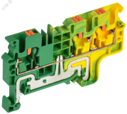 Колодка клеммная CP-MC-PEN земля 3 вывода 2,5мм2 IEK YCT22-03-3-K52-002 IEK