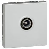 Mosaic Штекер TV диаметр 9.52 алюминий 079292 Legrand