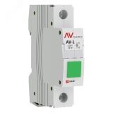 Лампа сигнальная AV-L зеленая AVERES av-l-green-averes EKF