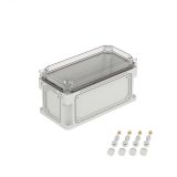 Корпус IP66/IP67, 300х150х160 мм, без МП, с фланцами, прозрачная крышка H= 35 мм 531311 DKC