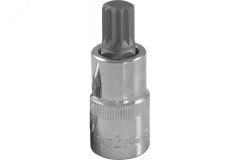 Насадка торцевая 1/2''DR с вставкой-битой SPLINE, M9 055723 Ombra