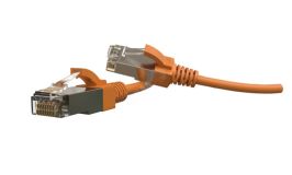 Патч-корд PC-LPT-SFTP-RJ45-RJ45-C6-2M-LSZH-OR S/FTP категория 6 2 м оранжевый 445776 Hyperline