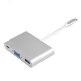 Хаб 3 в 1, USB Type C на VGA, USB 3.0 1000484241 Greenconnect