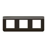 Рамка Mosaic 3X2 модуля - матовая черная 079046L Legrand