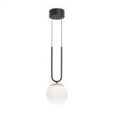 Светильник SP-BEADS-HANG-U-R130-10W Day4000 (BK-GD, 275 deg, 230V) (, IP20 Металл, 5 лет) 036526 Arlight