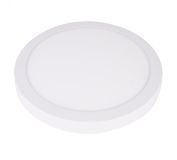 Светильник светодиодный LED 8-12-4K круглый накладной LED 12W 220V 4000K, белый (30/630) Б0050275 ЭРА