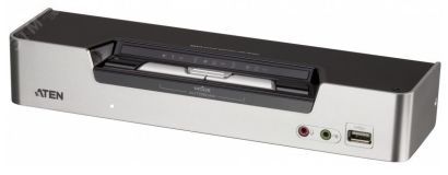 Переключатель KVM настольный, 2 порта, DVI-I Dual Link, USB, 2560 x 1600 1000321700 Aten