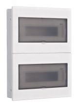 Корпус встраиваемый прозрачная дверь 2 ряда 26 мод. IP41 ЩРВ-М 31076DEK Dekraft
