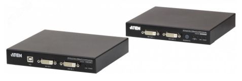 Удлинитель KVM 150 метров, DVI-D, USB, аудио, 2 дисплея, 1920 x 1200 1000428775 Aten