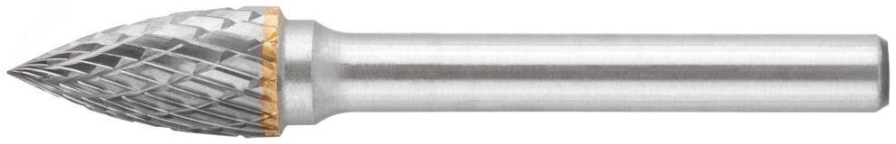 Шарошка карбидная, штифт 6 мм, тип ''G'', параболическая заостренная 10х20х65 мм 36621 FIT