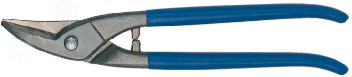 Ножницы по металлу, для прорезания отверстий, правые, рез: 1 мм, 250 мм, высококачественная сталь, короткий прямой и фигурный рез ER-D207-250 BESSEY