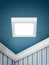 Светильник светодиодный LED 20-24-4K накладной квадратный 24Вт 4000К Б0057433 ЭРА