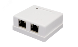 Компьютерная розетка 8P8C (RJ-45), FTP, 6, 2 порта 10-0353 SUPRLAN