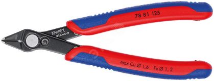 ElecTronic Super KNips вороненые 125 mm KN-7881125SB KNIPEX