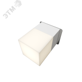 Светодиодный светильник RVE-LBX-LUMO60-PLAZA7510-1-GR (Квадрат Грильято 1шт 65х65х100мм 5,5Вт встраиваемый 4000K Белый) RVE00003294 RVElektro