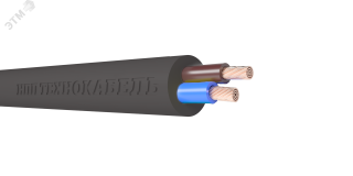 Провод ПВСнг(А)-LS 2х2,5 ч ТРТС 00-00148847 Технокабель НПП