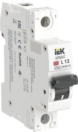 ARMAT Автоматический выключатель M06N-DC 1P L 13А AR-M06N-1-L013DC IEK