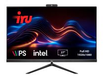 Моноблок Office 27IH5P 27'' 1920x1080/i3 10105/16Gb/SSD512Gb/UHDG 630/черный/DOS 1865959 iRu