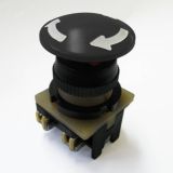 .01 Выключатель КУ203101 У3, 2з, грибовидный с фиксацией, черный IP40 175203101.01 ЧЭАЗ