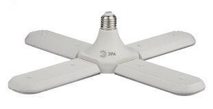 Фитолампа для растений светодиодная FITO-36W-RB-E27-FOLD 4-х лепестковая красно-синего спектра 36 Вт Е27 Б0053289 ЭРА
