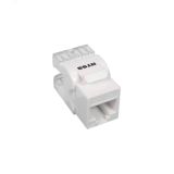 Модуль розеточный Keystone UTP RJ45 cat.5e. 180 градусов. белый ЦБ-00158987 NTSS