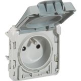 Plexo Розетка 2К+З SCHUKO крышка 069555 Legrand